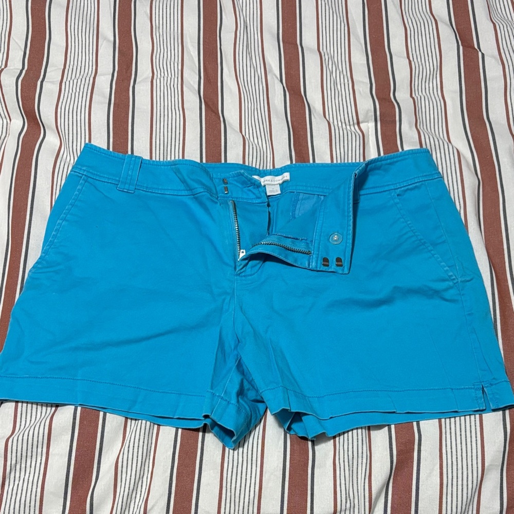 New York & Company Vibrant Blue Women's Shorts
